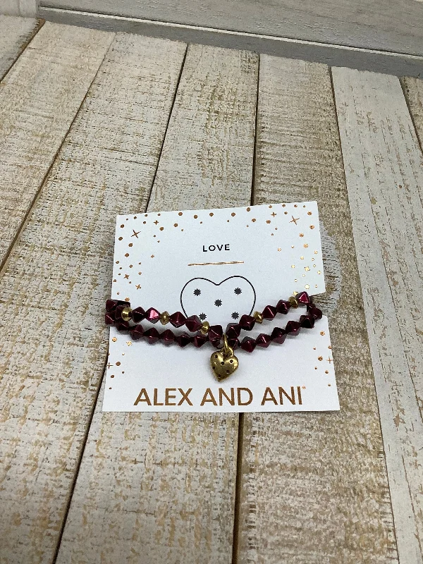 personalized leather cuff bracelet-Bracelet Beaded By Alex And Ani