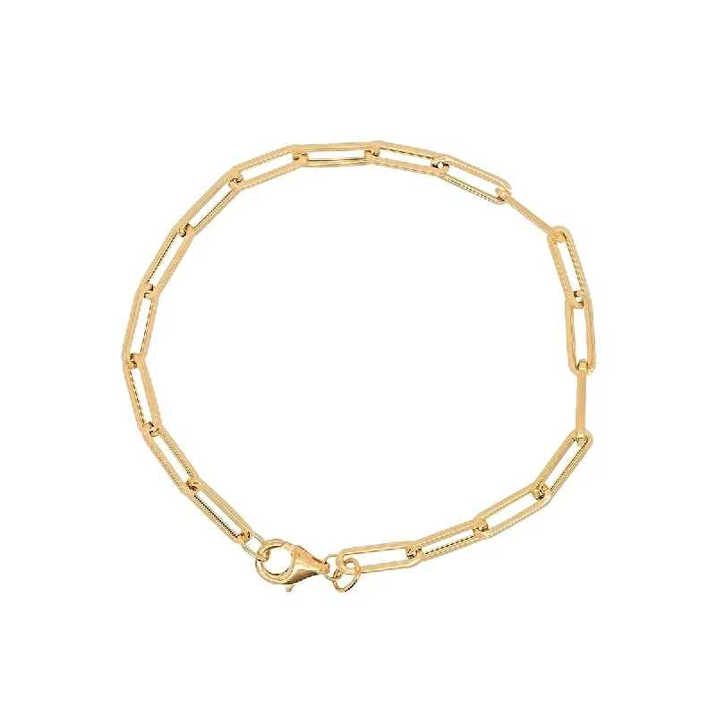 delicate silver chain bracelet-Staple Bracelet | 3.10 GMS