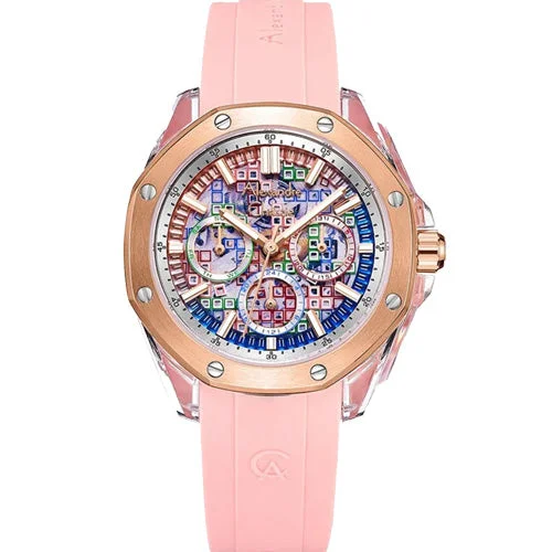 luxury watches for men with intricate design and superior craftsmanship-Alexandre Christie Multi Color Dial Women 37mm 2B12BFRTRPN