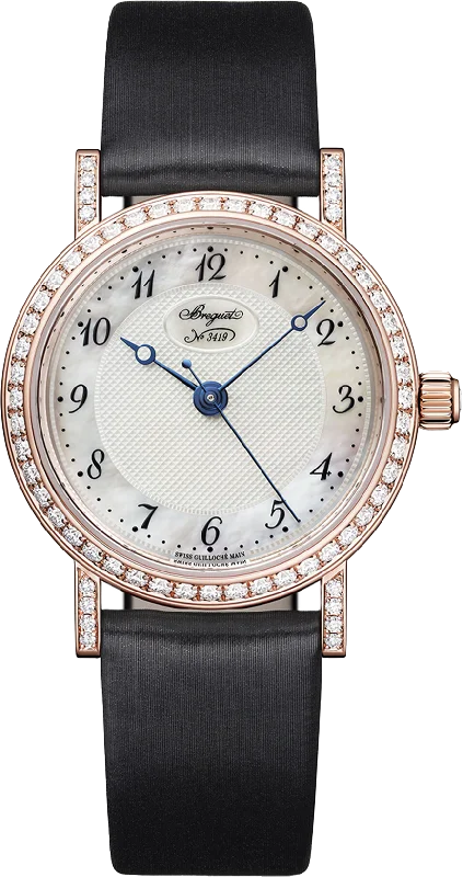 fitness tracking watches with calorie tracking and pedometer-Breguet Classique Mother of Pearl Dial Women 30 mm