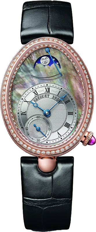 watches for men with rotating bezels for diving and adventure-Breguet Reine De Naples 8908 Mother of Pearl Dial Women 36.50 mm