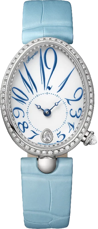 best fitness trackers with step count and sleep analysis-Breguet Reine De Naples 8918 Mother of Pearl Dial Women 36.50 mm