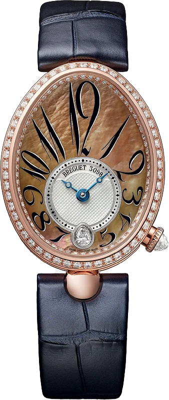 fitness watches for women with heart rate monitoring and sleep tracking-Breguet Reine De Naples 8918 Mother of Pearl Dial Women 36.50 mm