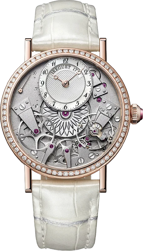 luxury watches for men with minimalist dial and clean lines-Breguet Tradition 7038 Skeleton Dial Women 37 mm