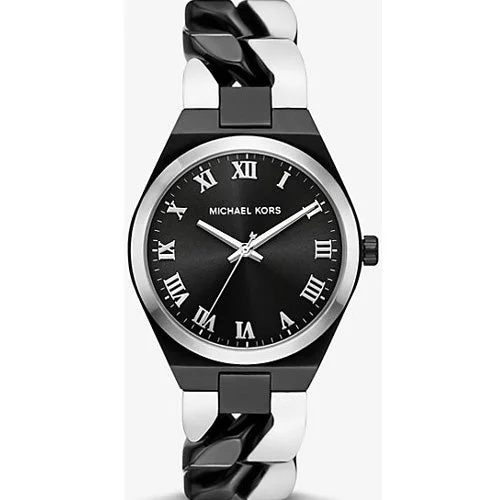 fitness watches with blood oxygen sensor for health-conscious individuals-Michael Kors Lennox Black Dial Women 37mm MK7502