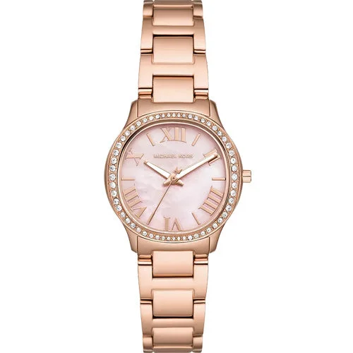 best hybrid watches for fitness enthusiasts and tech lovers-Michael Kors Sage Mother-Of-Pearl Dial Women 31mm