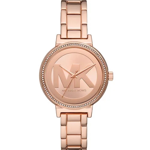 watches with digital and analog display for versatile style-Michael Kors Sofie Rose Gold Dial Women 36mm MKO1052