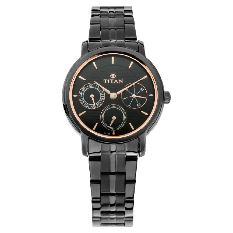 hybrid smartwatches with fitness features and fashion-forward designs-TITAN Women WORKWEAR - 2589NM01