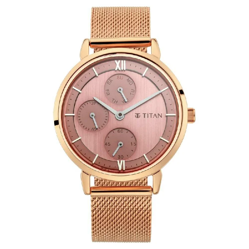 best watches for women with slim profiles and elegant details-TITAN Women WORKWEAR - 2652WM01