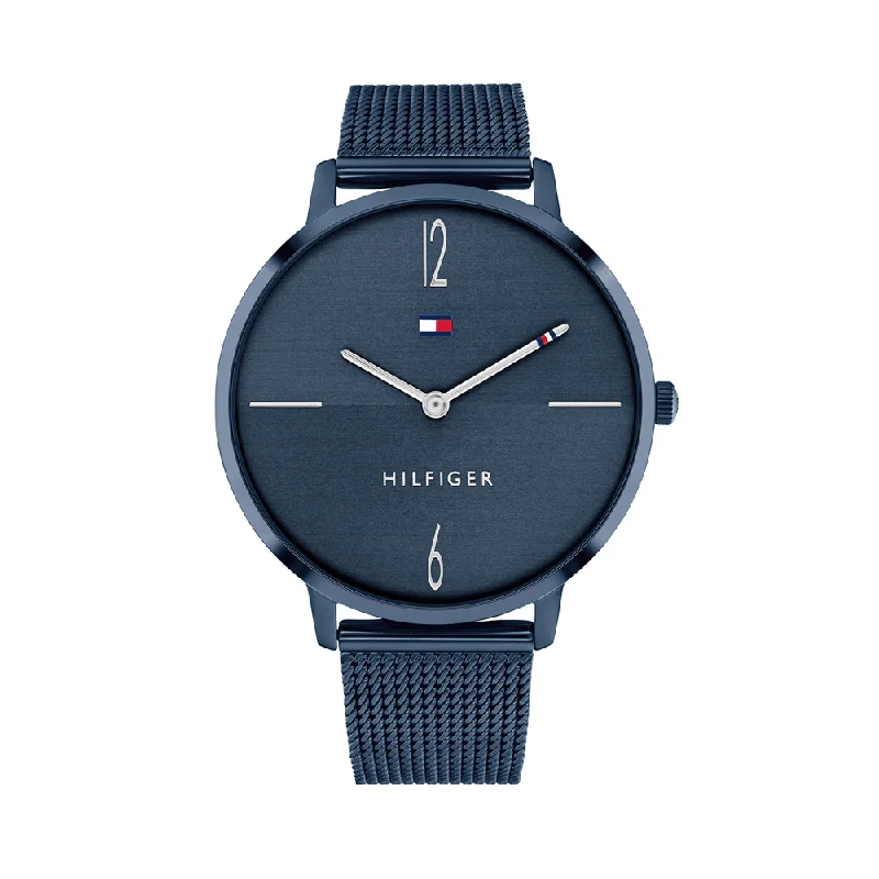 watches with leather and stainless steel for modern appeal-TOMMY HILFIGER NCTH1782341W Liza Watch For Women