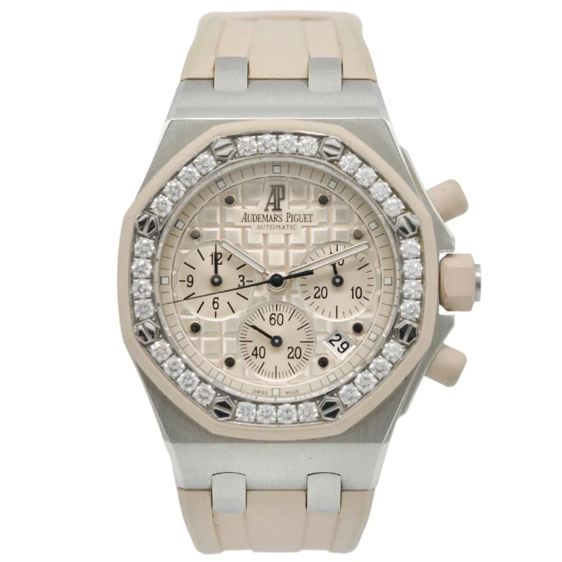 digital sport watches with lap timer and speedometer-Audemars Piguet Royal Oak Offshore Stahl - 26048SK.ZZ.D010CA.01