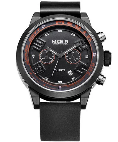 durable fitness watches for men with heart rate and GPS-BLACK EAGLE