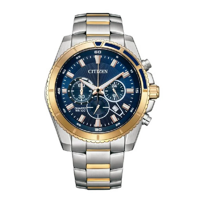 watches with chronograph function for precision timing-Citizen AN8206-53L Men Watch