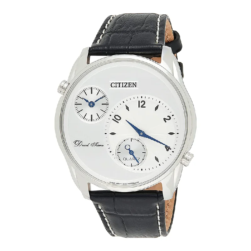 watches for women with interchangeable straps for versatility-Citizen Analog White Dial Men's Watch-AO3030-24A