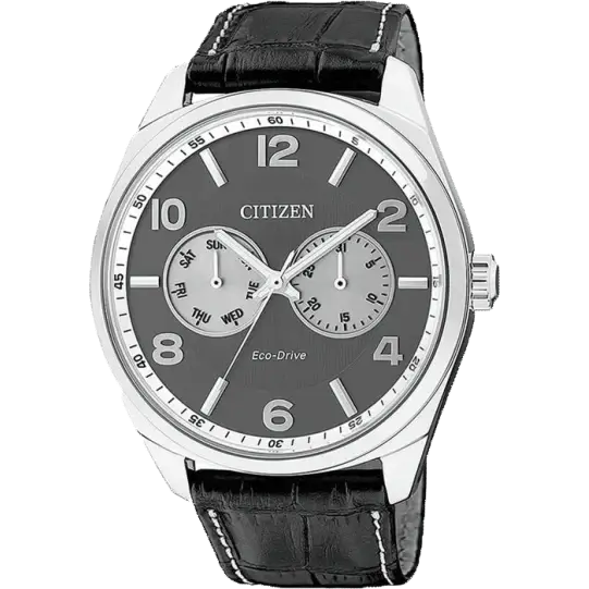 smartwatch with sleep tracker and heart rate monitor for wellness-Citizen AO9020-09H Men Watch