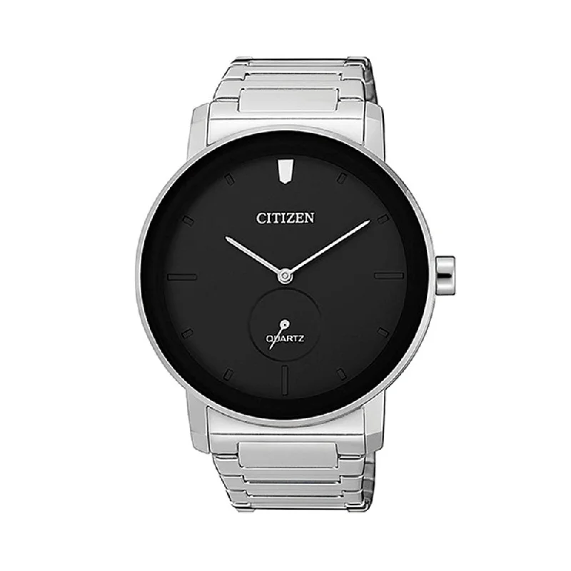 hybrid watches with heart rate tracking and classic analog face-CITIZEN BE9180-52E Watch For Men