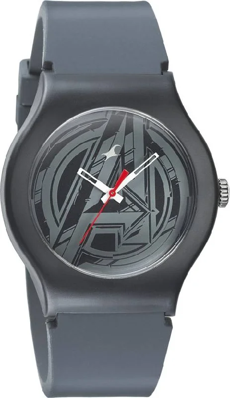 watches for women with minimalist design and gold-tone case-Avengers End Game Black Silicone