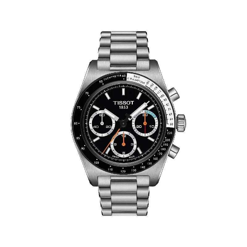 smartwatches with app compatibility for fitness tracking-Tissot PR 516 Mechanical Chronograph