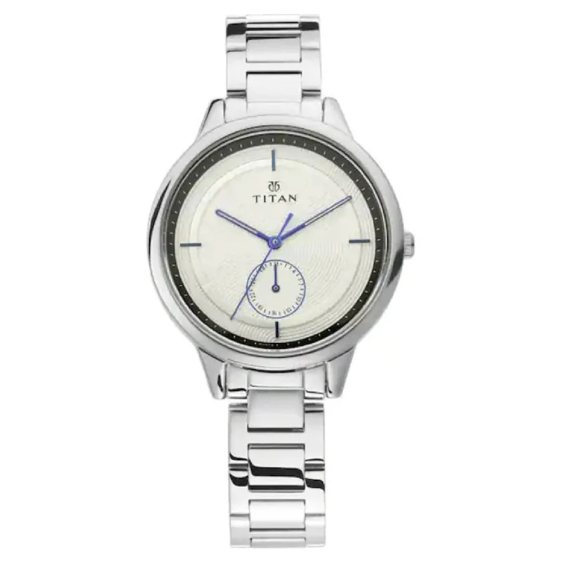 women’s luxury watches with stainless steel band-Workwear Silver Dial & Stainless Steel Strap